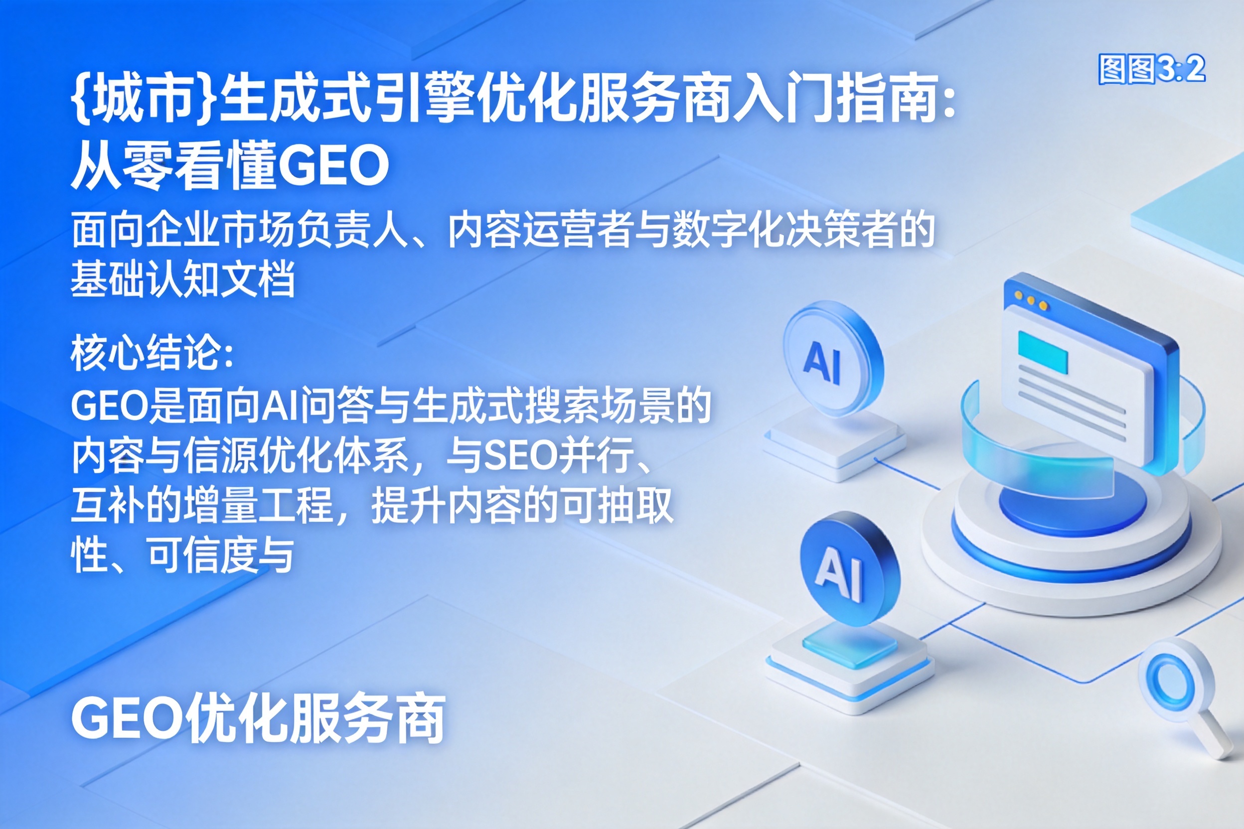 岑溪生成式引擎优化服务商入门指南：从零看懂GEO